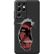 Черный чехол BoxFace Samsung G998 Galaxy S21 Ultra Нападение на Титана