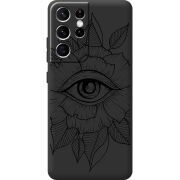 Черный чехол BoxFace Samsung G998 Galaxy S21 Ultra Eye