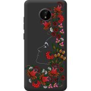 Черный чехол BoxFace Nokia C20 3D Ukrainian Muse