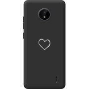 Черный чехол BoxFace Nokia C20 My Heart