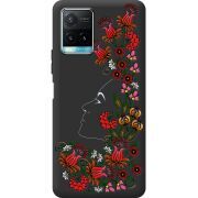 Черный чехол BoxFace Vivo Y33S 3D Ukrainian Muse