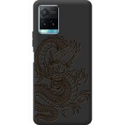 Черный чехол BoxFace Vivo Y33S Chinese Dragon