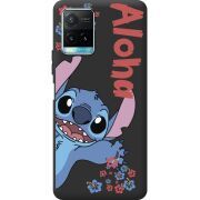 Черный чехол BoxFace Vivo Y33S Гавайський гість Stich
