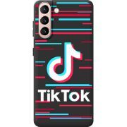 Черный чехол BoxFace Samsung G991 Galaxy S21 Tik Tok