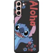 Черный чехол BoxFace Samsung G991 Galaxy S21 Гавайський гість Stich