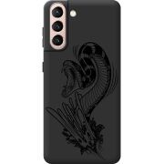 Черный чехол BoxFace Samsung G991 Galaxy S21 Snake