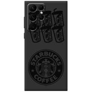 Черный чехол BoxFace Samsung Galaxy S22 Ultra (S908) Black Coffee