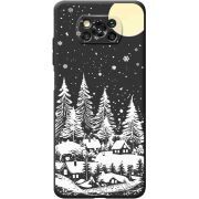 Черный чехол BoxFace Poco X3 