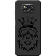 Черный чехол BoxFace Poco X3 