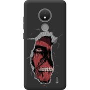 Черный чехол BoxFace Nokia C21 Нападение на Титана