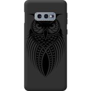 Черный чехол BoxFace Samsung G970 Galaxy S10e Owl