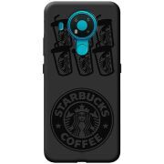 Черный чехол BoxFace Nokia 3.4 Black Coffee