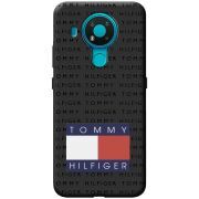 Черный чехол BoxFace Nokia 3.4 Tommy Print