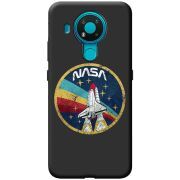 Черный чехол BoxFace Nokia 3.4 NASA