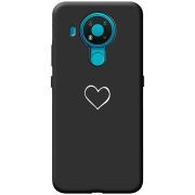Черный чехол BoxFace Nokia 3.4 My Heart