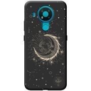 Черный чехол BoxFace Nokia 3.4 Moon