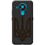 Черный чехол BoxFace Nokia 3.4 Ukrainian Trident