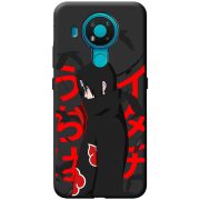 Черный чехол BoxFace Nokia 3.4 Учиха Итачи