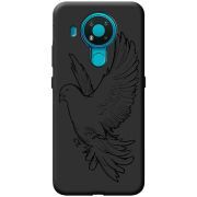 Черный чехол BoxFace Nokia 3.4 Dove