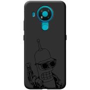 Черный чехол BoxFace Nokia 3.4 