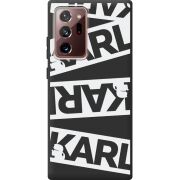Черный чехол Uprint Samsung N985 Galaxy Note 20 Ultra White Karl