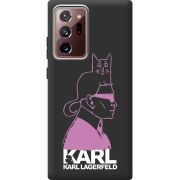 Черный чехол Uprint Samsung N985 Galaxy Note 20 Ultra Pink Karl