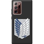 Черный чехол Uprint Samsung N985 Galaxy Note 20 Ultra Атака Титанов Крылья Свободы