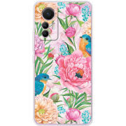 Чехол BoxFace Xiaomi 12 Lite Birds in Flowers