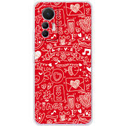 Чехол BoxFace Xiaomi 12 Lite Happy Valentines