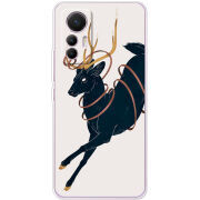 Чехол BoxFace Xiaomi 12 Lite Black Deer