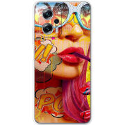 Чехол BoxFace Poco X4 GT Yellow Girl Pop Art