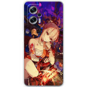 Чехол BoxFace Poco X4 GT Genshin Ёимия с огоньком