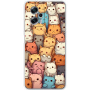 Чехол BoxFace Poco X4 GT Котики муркотики