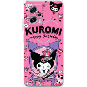 Чехол BoxFace Poco X4 GT День народження Kuromi
