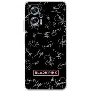 Чехол BoxFace Poco X4 GT Blackpink автограф
