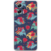 Чехол BoxFace Poco X4 GT Flying Elephants