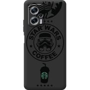 Черный чехол BoxFace Poco X4 GT Dark Coffee