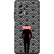 Черный чехол BoxFace Poco X4 GT Man Pattern