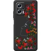 Черный чехол BoxFace Poco X4 GT 3D Ukrainian Muse