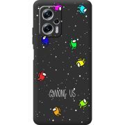 Черный чехол BoxFace Poco X4 GT Among Us Invisible