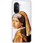 Прозрачный чехол Uprint Huawei Nova Y70 Девушка с жемчужной серёжкой