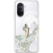 Прозрачный чехол Uprint Huawei Nova Y70 Swan