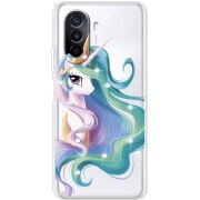 Чехол со стразами Huawei Nova Y70 Unicorn Queen