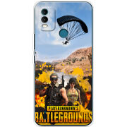Чехол BoxFace Nokia C21 Plus Pubg parachute
