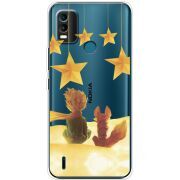 Прозрачный чехол BoxFace Nokia C21 Plus Little Prince