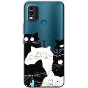 Прозрачный чехол BoxFace Nokia C21 Plus 