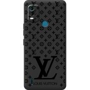 Черный чехол BoxFace Nokia C21 Plus LV Style