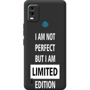 Черный чехол BoxFace Nokia C21 Plus Limited Edition