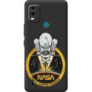 Черный чехол BoxFace Nokia C21 Plus NASA Spaceship