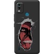 Черный чехол BoxFace Nokia C21 Plus Нападение на Титана